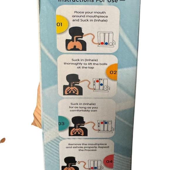 5/$25 NWT Alrier Respiratory Exerciser- Brand new in box - Picture 3 of 4
